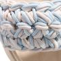 INUIKII Slippers & Mules Multilace Slide in blauw - Thumbnail 2