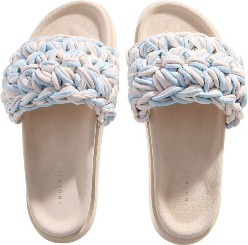 INUIKII Slippers & Mules Multilace Slide in blauw