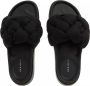 INUIKII Slippers Oversized Lino Braid in zwart - Thumbnail 2