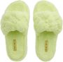 INUIKII Slippers & Mules Teddy Braided in geel - Thumbnail 2