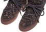 Inuikii Grijze Wollen Veterschoenen Gray Dames - Thumbnail 8