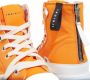 INUIKII Sneakers Matilda Canvas High 23 in oranje - Thumbnail 2