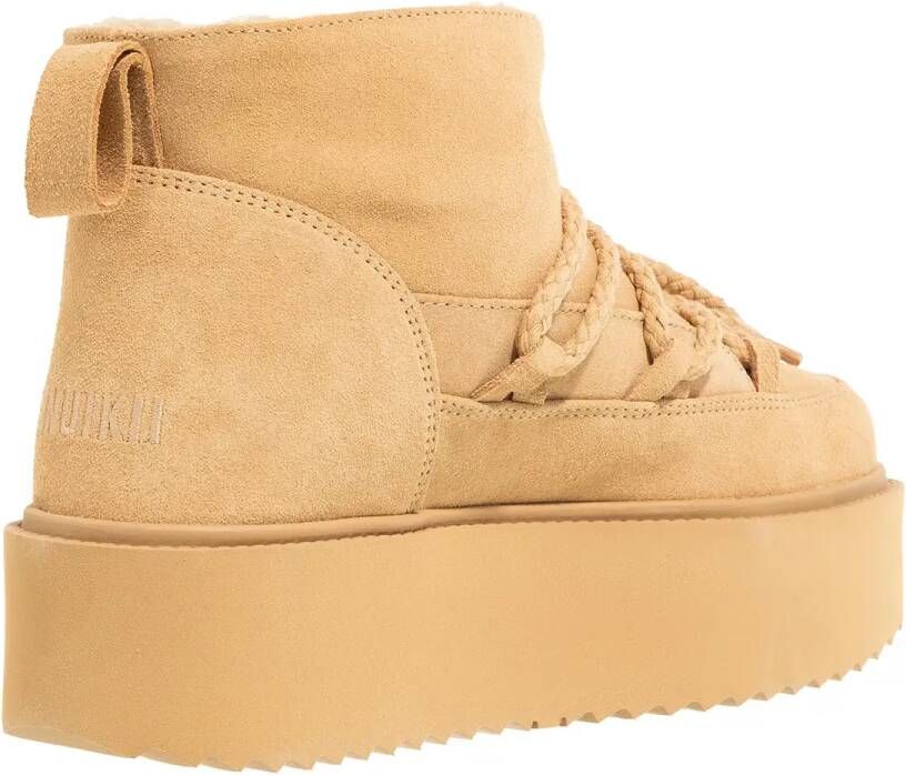 INUIKII Winterlaarzen Classic Low Platform in beige
