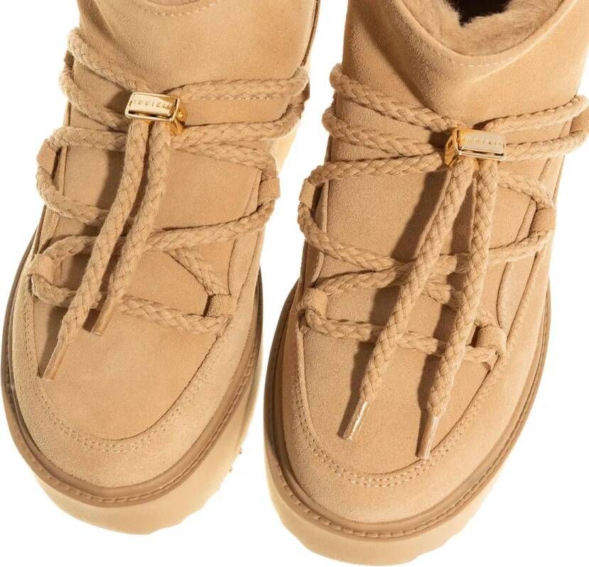 INUIKII Winterlaarzen Classic Low Platform in beige
