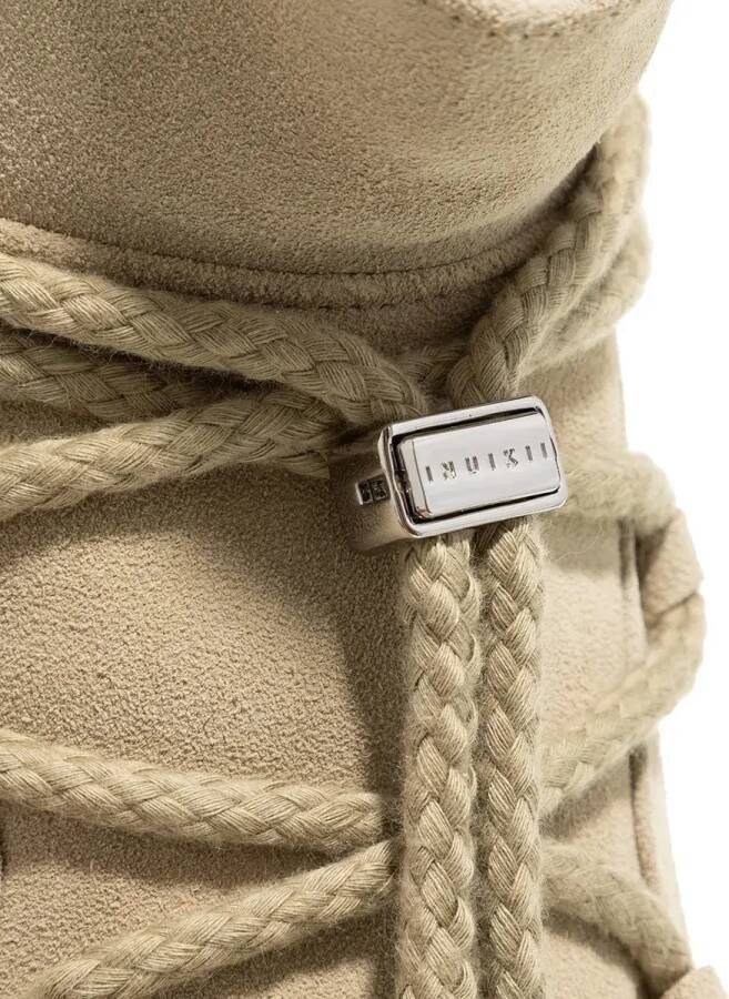 INUIKII Winterlaarzen Classic Low Platform in groen