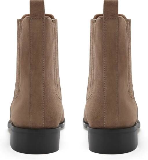 Isabel Bernard Enkellaarzen Vendôme Chey Chelsea Boots in taupe