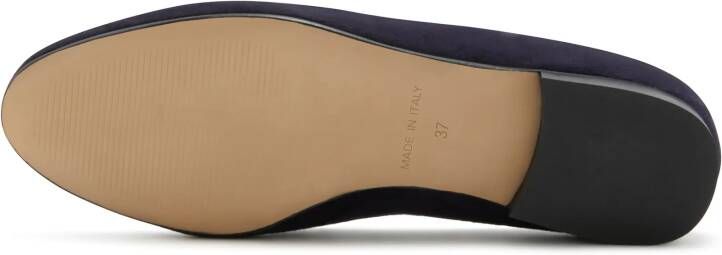 Isabel Bernard Loafers Vendôme Fleur Loafers in blauw