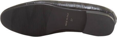 Isabel Bernard Loafers Vendôme Fleur Calfskin Leather Loafers in zwart