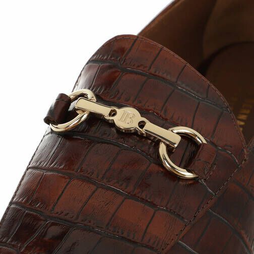 Isabel Bernard Loafers Vendôme Fleur Calfskin Leather Loafers in bruin