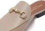 Isabel Bernard Loafers & ballerina schoenen Vendôme Fleur calfskin leather slipper loafers in taupe - Thumbnail 3