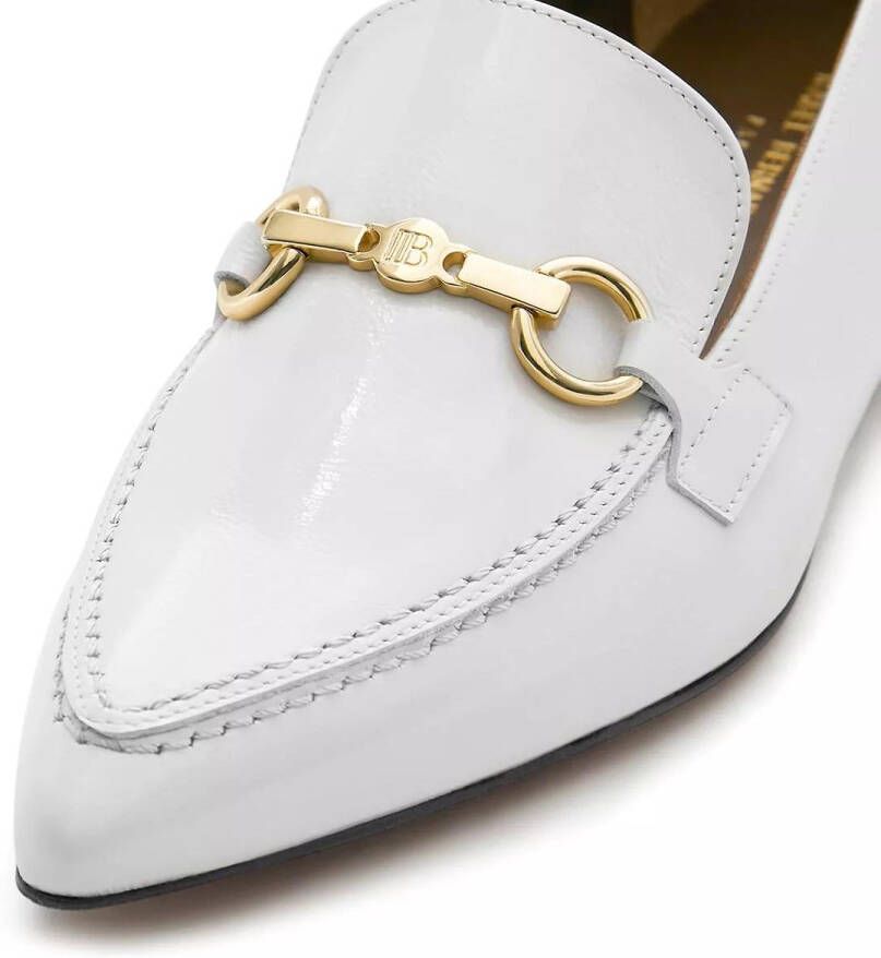 Isabel Bernard Loafers & ballerina schoenen Vendôme Margaux calfskin patent leather loafers in wit