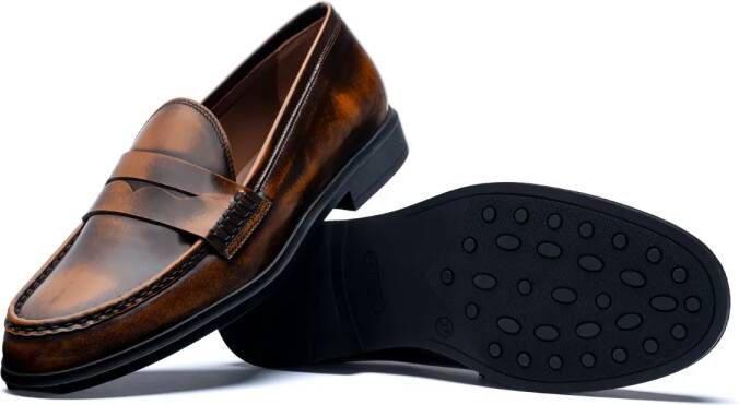 Isabel Bernard Low-Top Sneakers Vendôme Blandine Loafers in cognac