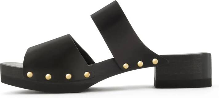 Isabel Bernard Slippers & Mules Vendôme Carmen Clogs in zwart