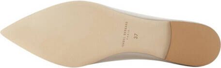 Isabel Bernard Slippers Vendôme Elita Calfskin Leather Ballerinas in beige