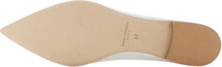 Isabel Bernard Slippers & Mules Vendôme Elita Calfskin Leather Ballerinas in wit - Foto 5