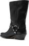 Isabel marant Boots Antya 45Mm Biker Boots in zwart - Thumbnail 2
