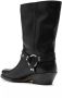 Isabel marant Boots Antya 45Mm Biker Boots in zwart - Thumbnail 4