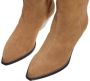 Isabel marant Suede laarzen in Texaanse stijl Beige Dames - Thumbnail 13