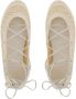 Isabel marant Beige Katoenen Ballerinas Slip-On Ronde Neus Beige Dames - Thumbnail 9