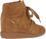 Isabel marant Low-Top Sneakers "Bobbie" Wedge Sneakers Brown in bruin - Thumbnail 2