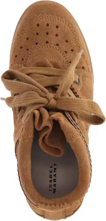 Isabel marant Low-Top Sneakers "Bobbie" Wedge Sneakers Brown in bruin