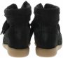 Isabel marant Sneakers Bobby Sneaker Velvet Stainer Basket in black - Thumbnail 5