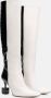 Jacquemus Boots Les Bottes Bisou Leather Boots in wit - Thumbnail 3