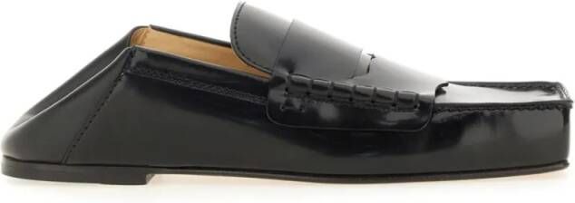 Jacquemus Carre Moccasin in zwart