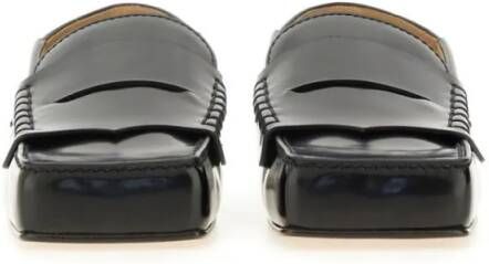 Jacquemus Carre Moccasin in zwart