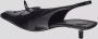 Jacquemus Zwarte Slingback Pumps Elegante Strikdetail - Thumbnail 6
