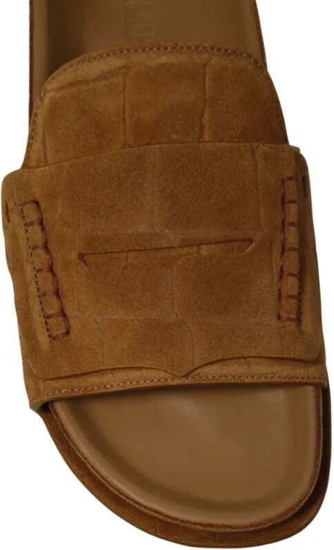 Jacquemus Sandalen Moccasin Sandals in bruin