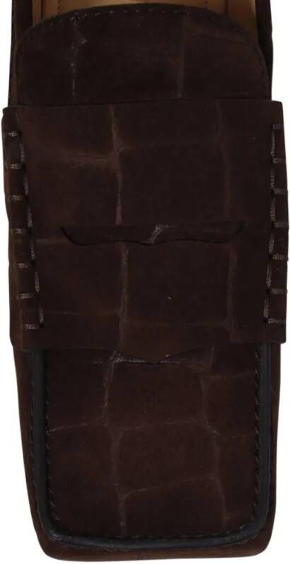 Jacquemus Square Loafers in bruin