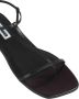 Jil Sander Ballerinas Flat Leather Sandals in zwart - Thumbnail 3