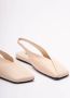 Jil Sander Pointed Toe Ballerinas in beige - Thumbnail 3