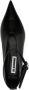 Jil Sander Zwarte Leren BalletBallerina Black Dames - Thumbnail 12