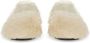 Jil Sander Pointed-Toe Low Calfskin Slipper With Textured Fin in beige - Thumbnail 3