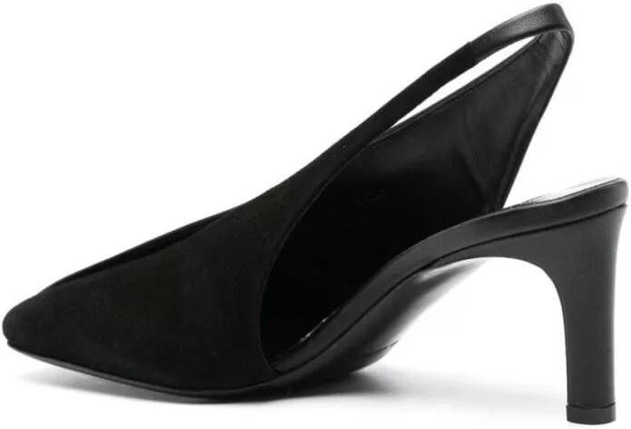 Jil Sander Hoge hakken Court Shoes in zwart