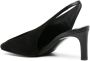 Jil Sander Zwarte Leren Slingback met Lage Hak Black Dames - Thumbnail 3