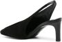 Jil Sander Zwarte Leren Slingback met Lage Hak Black Dames - Thumbnail 4