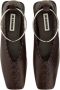 Jil Sander "Ring" Dancer Flats in rood - Thumbnail 3