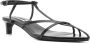 Jil Sander Sandalen Cage Sandal Kitten Heel Black in zwart - Thumbnail 2