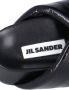 Jil Sander Sandalen Crisscross Black Leather Sandals in zwart - Thumbnail 8