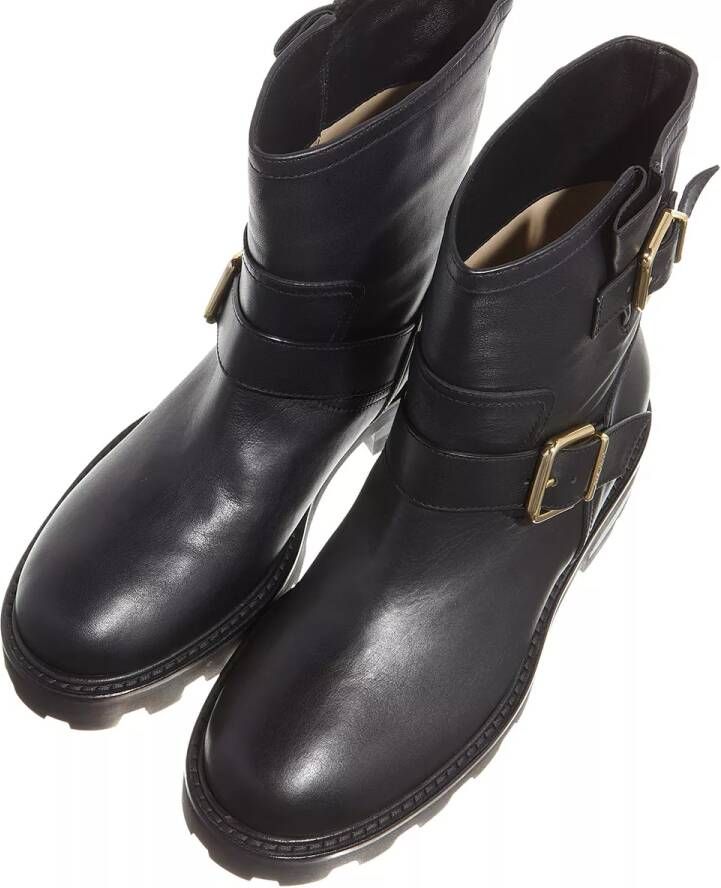 Jimmy Choo Youth enkellaarzen met gesp Zwart - Foto 12