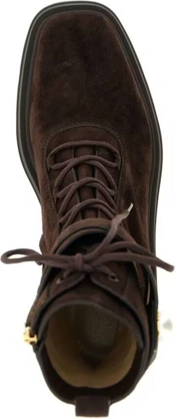 Jimmy Choo Boots Noemi' Combat Boots in bruin