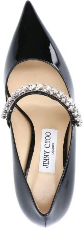 Jimmy Choo Hoge hakken "Bing 65" Pumps – Black Patent in zwart