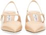 Jimmy Choo Hoge hakken "Didi 45" Décolleté in beige - Thumbnail 2