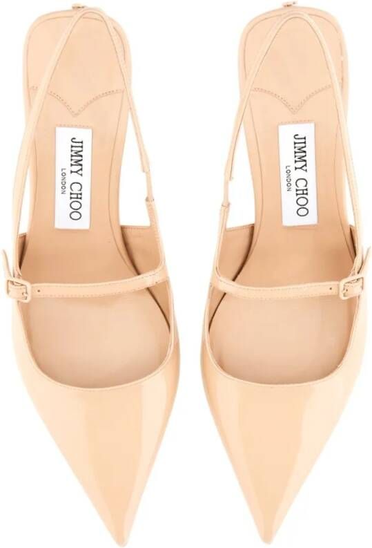 Jimmy Choo Hoge hakken "Didi 45" Décolleté in beige
