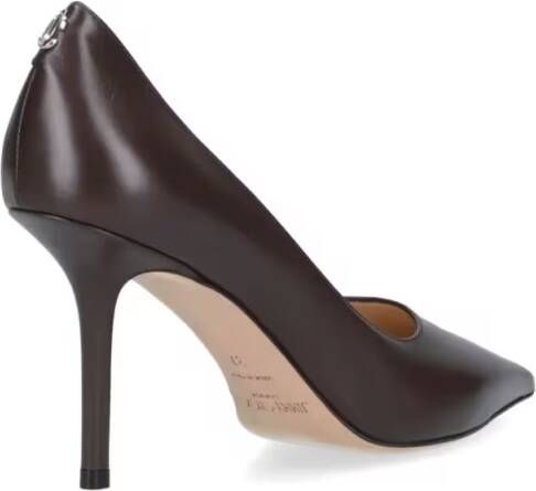 Jimmy Choo Hoge hakken "Love 85" Pumps Brown in zwart