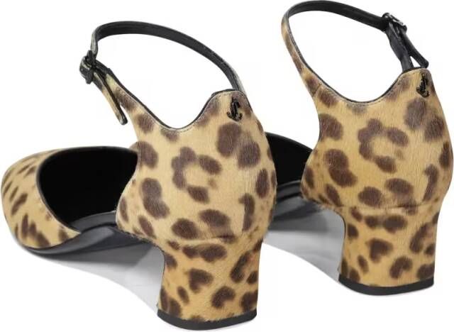 Jimmy Choo Hoge hakken "Pixie" Mary Jane in bruin