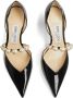 Jimmy Choo Hoge hakken Pointed Toe Pumps With Faux-Pearl Embellishment in zwart - Thumbnail 3